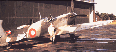 Spitfire airplane